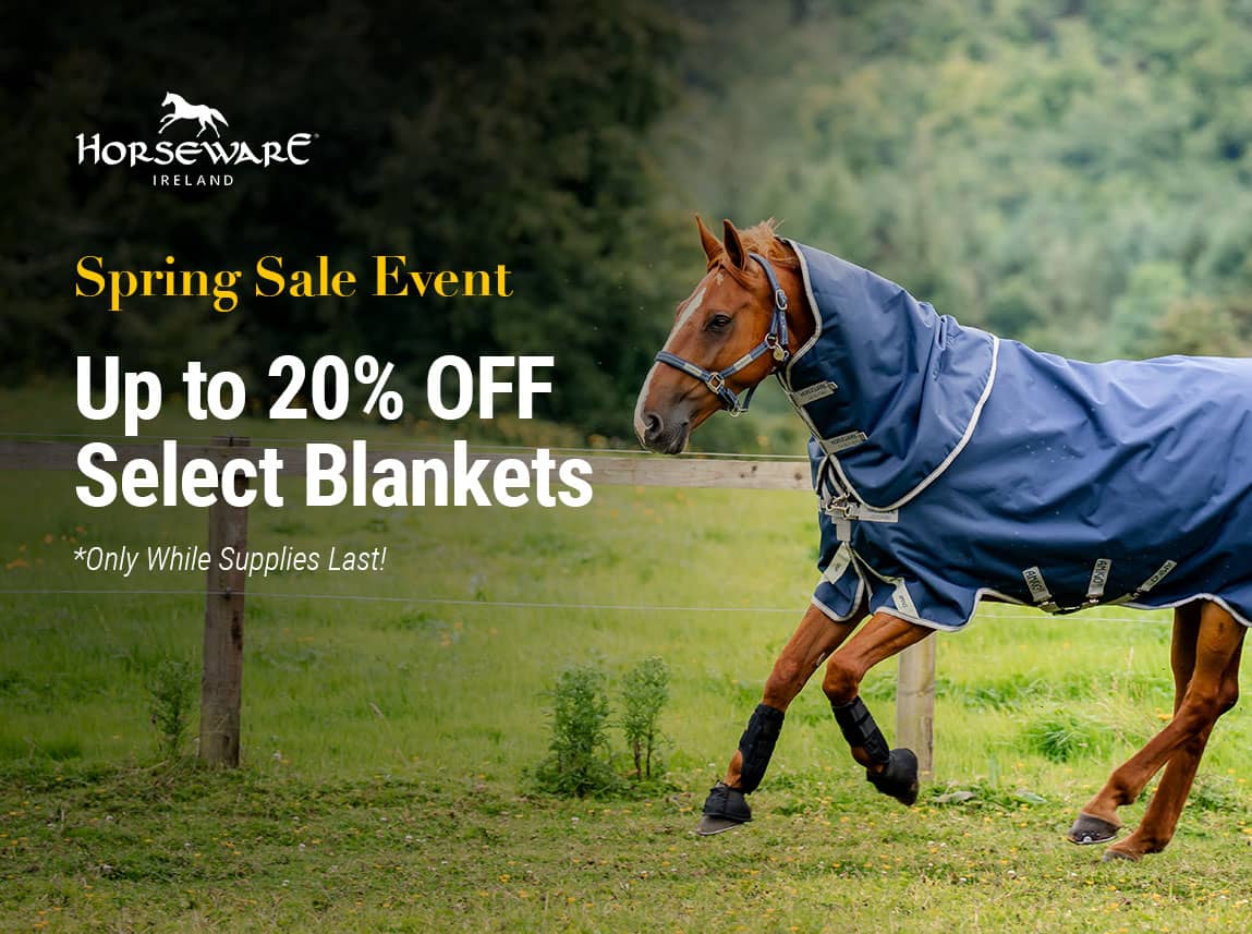 Horseware Ireland Horse Blankets and Turnouts on Sale for Spring at FarmVet.